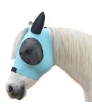 LEAFOREST Horse Mesh Fly Mask with Ears Soft Lycra Mesh Mask Anti-UV with Ears Pacific Blue Cob Cob Pacific Blue - Buy Online on GoSupps.com