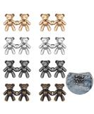 8 Pairs Cute Bear Jeans Button Pins - No Sew Detachable Waist Buckles for Women - Perfect Girl's Gift for Skirts, Pants, and Jeans - Buy Online on GoSupps.com