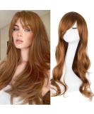 YEESHEDO Women's 28 Ginger Cosplay Wig | Long Wavy Curly Auburn Hair | Heat Resistant Synthetic Wig for Ladies - Perfect for Party, Anime, Halloween Costume - Buy Online on GoSupps.com