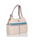 LCP Kids Stylish Diaper Bag PARIS | Waterproof Changing Mat & Stroller Holder | Ideal Weekender in Cream - Shop Now! - Buy Online on GoSupps.com