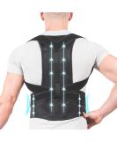Posture Corrector for Men & Women | Adjustable Back Brace Support | XL Lumbar Support for Pain Relief | Buy Now - Buy Online on GoSupps.com