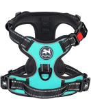 POPOT No Pull Dog Harness - Reflective Pet Vest with Control Handle for Daily Training & Walking - Mint Blue XL - Buy Online on GoSupps.com
