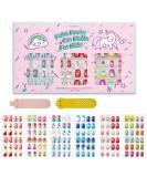 144Pcs Kids Press on Nails Children Girls Press on Short Artificial Fake Nails No fading Stable Quick Stick on Cute Pre Glue Full Cover Acrylic Nail Tip Kit Gift for Kids Nail Decoration (Fruit) Fruits - Buy Online on GoSupps.com