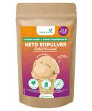 Simply Keto Low-Carb Salted Caramel Ice Cream Mix - Sugar-Free 2.6g Net Carbs Gluten-Free Soy-Free Keto-Friendly - 10 Servings (100g) - Buy Online on GoSupps.com
