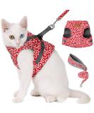 Etopars Cat Dishes & Leash Set - Adjustable Cat Vest & Jacket for Kittens - Ultra-Light Outbreak-Proof Cat Harness - XS Red for Pets & Puppies - Buy Online on GoSupps.com