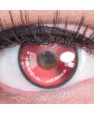 Meralens Anime Arc 2 Pink Crazy Fun Colored Contact Lenses - Annual Pair Free Lens Case Perfect for Carnival Halloween & Cosplay 2023 - Buy Online on GoSupps.com