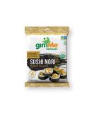 gimMe Organic Roasted Seaweed - Restaurant-style Sushi Nori Sheets - 0.81 Ounce #2 - Sushi Nori - 9 Sheets - Buy Online on GoSupps.com