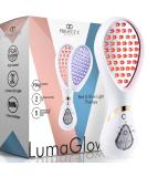LumaGlow Red & Blue LED Light Therapy by Project E Beauty - FDA-Cleared Anti-Aging & Acne Treatment Device for Fine Lines, Wrinkles, Scars - Handheld 2-in-1 Red & Blue Light for Spa & Home Use - Buy Online on GoSupps.com