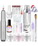 SAVILAND Acrylic Nail Kit with Nail Drill - Professional Acrylic Powder & Liquid Set for DIY Nails - Buy Online on GoSupps.com