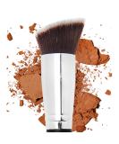 Contour Brush Bronzer & Blush Brush - Flat Angled Kabuki for Face | Dense Synthetic Bristles for Blending & Stippling - Perfect for Cream & Liquid Makeup - Buy Online on GoSupps.com