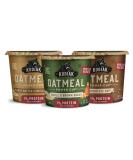 Kodiak Cakes Instant Oatmeal Cups - 100% Whole Grains Variety Pack (Pack of 12) - Peanut Butter Chocolate Chip, Maple & Brown Sugar, Chocolate Chip | High Protein Breakfast on the Go - Buy Online on GoSupps.com