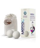 100% Organic Wool Dryer Balls - Natural Laundry Lint Collector & Wrinkle Reducer - Antistatic Eco-Friendly Dryer Balls - Buy Online on GoSupps.com