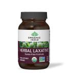 ORGANIC INDIA Herbal Laxative - USDA Certified Organic Vegan Formula with Ayurvedic Herbs - 60 Capsules - Buy Online on GoSupps.com