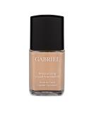 Gabriel Cosmetics Moisturizing Liquid Foundation (Natural Beige - Light to Medium/Neutral Undertones) Natural Paraben Free Vegan Gluten-free Cruelty-free Non GMO Infused with Vitamins A & E Full coverage 1 fl oz. - Buy Online on GoSupps.com