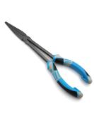 Premium 28cm Blue Needle Nose Fishing Pliers - XL Long Straight Pliers for Precision and Durability - Ideal for International Shipping - Buy Online on GoSupps.com