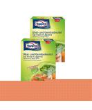 Toppits Fruit & Vegetable Bags | 7x3 L | Keeps Food Fresh 3x Longer | Pack of 2 - International Shipping Available - Buy Online on GoSupps.com