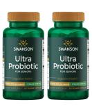 Swanson Ultra Probiotic for Seniors 30 Billion CFU 60 Veg Capsules - 2 Pack - Buy Online on GoSupps.com