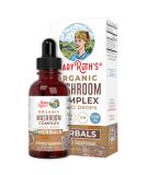 USDA Organic Mushroom Complex by MaryRuth's | Herbal Liquid Drops | Immune Support, Cognitive Function, Stress Relief, Overall Wellness | Non-GMO, Vegan, Alcohol Free Tincture | 1 oz, 30 Servings - Buy Online on GoSupps.com