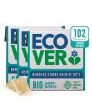 Buy Ecover Bio Laundry Capsules x102 Lilac & Rescued Rose | Eco-Friendly Detergent - Buy Online on GoSupps.com