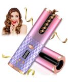 Shop Cordless Automatic Curling Iron - 6 Temps & Timers Rechargeable Scald-Free | International Shipping Available - Buy Online on GoSupps.com