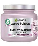 Garnier True treasures 1-minute hair treatment for medium-length to long hair smoothing hair treatment with rice water and strength for more shine and smoothness rice water ritual & strength 1 x 340 ml - Buy Online on GoSupps.com