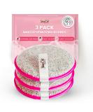 StansOut Beauty Makeup Removing Rounds - Reusable Microfiber Face Pads & Washable Cleansing Cloths - Gentle Effective Travel-Friendly - 3 Pack - Buy Online on GoSupps.com