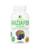 Anziafen Mood Modifying Herbal Supplement - 30 Capsules with Sam-E Rhodiola 5-HTP & More - Boost Mood & Wellbeing - Buy Online on GoSupps.com