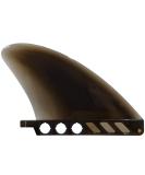 saruSURF 4.6 US Box Center Fin for Longboard SUP Stand Up Paddleboard - Safety Flex Soft Replacement - River Surf Whitewater - AIR7 Skeg - Optional 'No-Tool' Fin Screw - Black - Buy Online on GoSupps.com