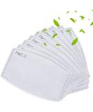 100Pcs PM2.5 Filters 5 Layers Activated Carbon Filters,Adult for Outdoor Activities Replaceable Anti Haze Filters Breathing Insert - Buy Online on GoSupps.com