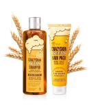 CRAZY SKIN Beer Shampoo & Hair Pack SET - BIOTIN Rich with Beer Yeast for hair loss, Hair Regrowth and Thickening, Biotin shampoo for thinning hair, Sulfate free - Buy Online on GoSupps.com