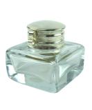 Clear Cut Glass Inkwell - Antique Reproduction | Elegant Decor for Collectors | International Shipping Available - Buy Online on GoSupps.com