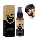 100% Natural Organic Beard Oil | Calming & Moisturizing Argan & Jojoba Oil for Men | Strengthen Beard Growth - Buy Online on GoSupps.com