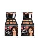 W7 Lift & Sculpt Cream Contour Kit - Concealing Highlighting & Contouring Makeup Palette - Step-by-Step Instructions Included - 2 Pack 18 g (Pack of 2) - Buy Online on GoSupps.com