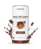 Foodspring Micellar Casein Protein Powder - 23g Sugar-Free Chocolate Shake for Overnight Recovery & Muscle Growth (750g) - Buy Online on GoSupps.com