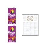 Carton Juice Bundle which Contains Rubicon Still Passion Juice Drink 1l - Pack of 2 with Grocery List Card - Buy Online on GoSupps.com