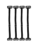 Adjustable 4pcs Facelift Bands | Elastic Facial Lift Belt for Wrinkle Removal | Black Facelift Patch Straps - Buy Online on GoSupps.com
