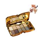 10 Color Glitter Eyeshadow Palette - Highly Pigmented, Long Lasting, Waterproof - Professional Nude Makeup Set for Women - Buy Online on GoSupps.com