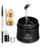 Beetles Builder Gel for Nails - 10 in 1 Hard Gel 60g Sculpture & Strengthener | UV Nail Gel Kit for Nail Extensions - Ideal for Salons & DIY Use - Buy Online on GoSupps.com