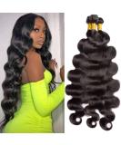 12A Brazilian Body Wave Bundles 16 18 20 Inch | 100% Virgin Human Hair Weave Deals - Buy Online on GoSupps.com