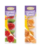 G nthart BackDecor Marzipan Roses Set - 6 Gold & Red Roses with Leaves | Premium Bakery Decoration (2 Packs 66g) - International Shipping Available - Buy Online on GoSupps.com