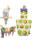 EsEico Reusable Parrots Nappy Pure Cotton Bird Washable Diapers Soft Parrot Nappy Multicoloured Printed Design Adjustable Cotton Fabric Pee Pads for Medium Parrots Cockatiels and Lovebirds. Kiwi - Buy Online on GoSupps.com