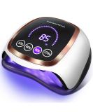 UV LED Nail Lamp - Professional Gel Polish Light with Auto Sensor and LCD Touch Screen - Buy Online on GoSupps.com
