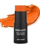 Ccbeauty Orange Creamy Body Paint Stick - Non-Toxic Oil-Based Face Makeup for Halloween & Body Art - Buy Online on GoSupps.com