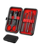 10-Piece Manicure Kit for Men & Women - Nail Clippers Toenail Clippers & Nail File - Premium Manicure Tools for Perfect Nails - Buy Online on GoSupps.com