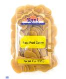 Rani Pani Puri Coins 7oz (200g)  Uncooked, Microwaveable wheat and Semolina Coins  All Natural | Vegan | NON-GMO Pani Puri Coins  7oz (200g) - Buy Online on GoSupps.com