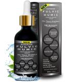 Plant Derived Trace Mineral Drops with Electrolytes - 77 Minerals - 180 Servings - Restore Electrolytes & Gut Health - Fulvic Humic Acid - Buy Online on GoSupps.com