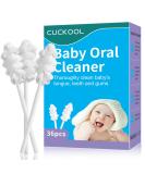 Baby Oral Cleaner: Disposable Toothbrush & Tongue Cleaner for Newborns, Infant Gum Cleaning, 0-36 Months - 36 Count - Buy Online on GoSupps.com
