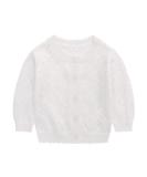 Famuka Baby Cardigan Jacket | Soft Knitted Sweater | 18 Months | White - Buy Online on GoSupps.com