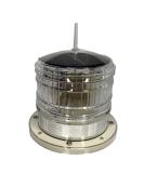 Steady-ON or Flashing 2NM IP67 Solar LED Marina Dock Barge Boat Safety Beacon Light - Cool White LED - Buy Online on GoSupps.com