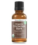 Viva Doria 100% Pure Cinnamon Bark Essential Oil - USDA Organic Food Grade Undiluted - 30 mL (1 Fl Oz) - International Shipping Available - Buy Online on GoSupps.com